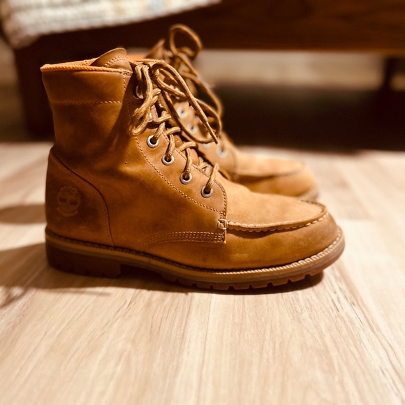 Men\'s Timberland Tan Leather Boots main image 7
